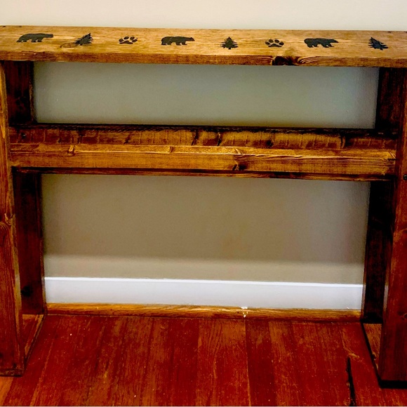 Essex Hand Crafted Wood Products Other Wood Burned Stained Entry